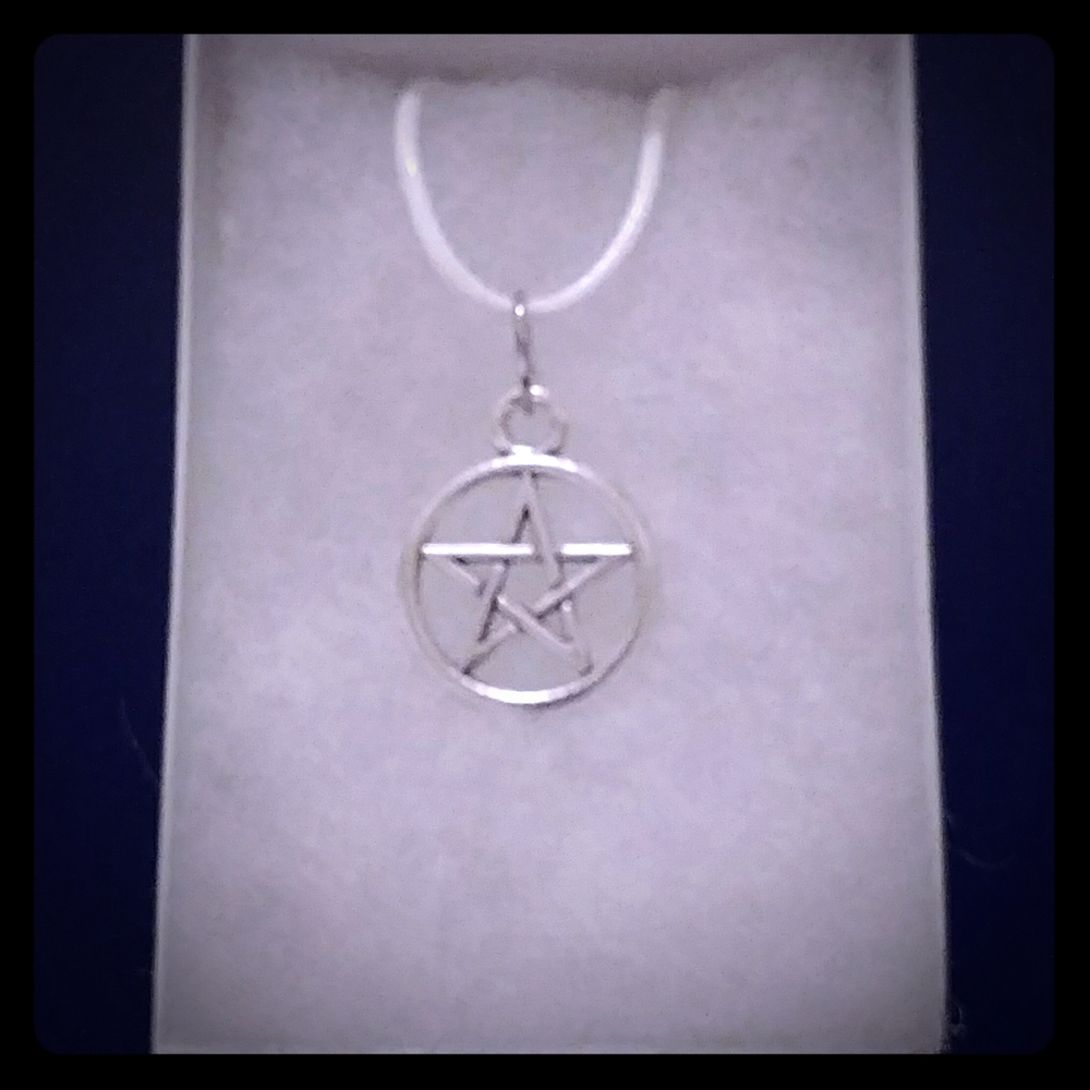 Silver Pentagram Necklace